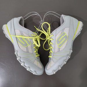 Skechers Active Bikers-Fiesta Gray Shoes S 6.5